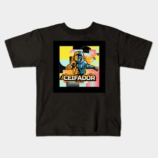 CEIFADOR cosmico Kids T-Shirt